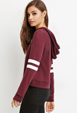 Loose long-sleeved hooded sweater