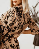 Fashion Print Long Sleeve Cardigan Shirt Top