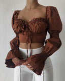 Fashion Sexy Long-Sleeve Shirt Top
