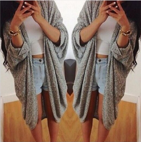 Fashion long-sleeved cardigan jacket
