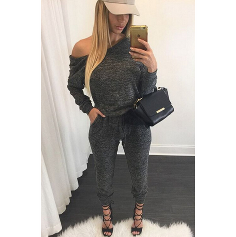 Fashion long-sleeved Jumpsuits