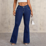 Women'S Fashion Slim Fit Elastic Denim Pants