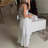 Fashion V-Neck Sling Sleeveless Dress