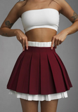 Elegant Temperament High Waisted Skirt