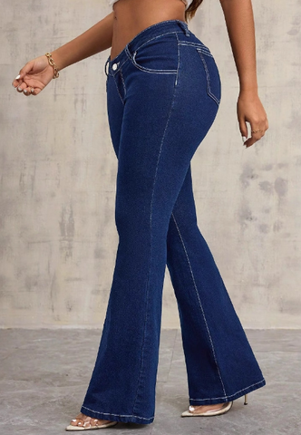 Women'S Fashion Slim Fit Elastic Denim Pants