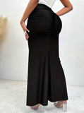 Elegant Women'S Clothing Elasticity Skirt