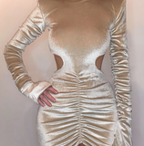 Fashion Women'S Long Sleeved Dress