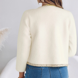Temperament Knitted Long Sleeved Cardigan Jacket
