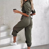 Long Sleeve Women'S Casual Jumpsuit