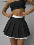 Elegant Temperament High Waisted Skirt