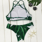 Design Leaves bikini swimsuit