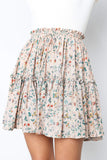 Women Fashion Print Princess Skirt