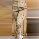 Women'S Temperament Vintage Khaki Pants