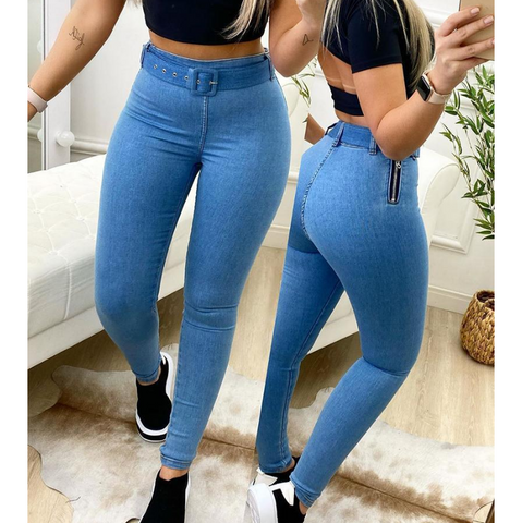 Sexy Women'S Blue Jeans