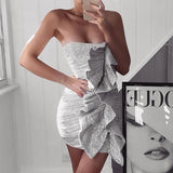 Design Women's Sequined Sexy Mini Dress