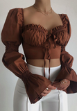 Fashion Sexy Long-Sleeve Shirt Top