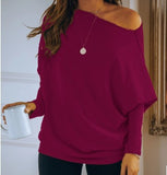 Casual Long-Sleeved Knitted Sweater