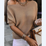 Casual Women'S Short Sleeve Sweater