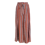 Design High Waist Striped Women'S Pants