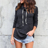 Casual Long-Sleeved High-Necked Sweater