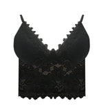 Guipure Lace Spaghetti Strap Top