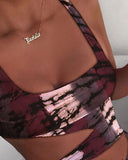 Sexy One-Piece Solid Color Bikini Swimsuit