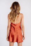 Solid Color Sexy Backless Sling Sleeveless Slim Dress