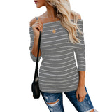 Women'S One-Shoulder Knitted Sweaters