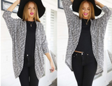 Loose long-sleeved cardigan jacket