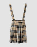 Women'S Tights Checkered Sling Skirt