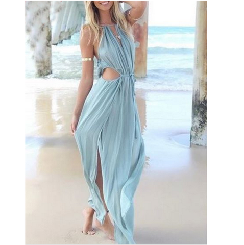 Fashion Sexy Sleeveless Beach Dress