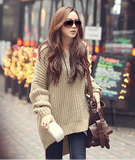 Casual Knit Hooded Sweater