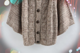 Fashion long-sleeved sweater cardigan jacket