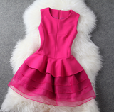 Fashion Sleeveless Mini Dress
