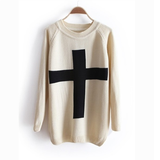 Beige Long Sleeve Sweater