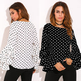Sweet Round Neck Long-Sleeved T-Shirt Top