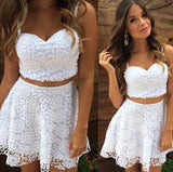 Sexy Lace White Dress