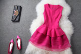 Fashion Sleeveless Mini Dress