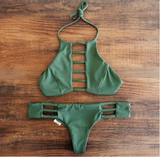 Sexy Green Two-Piece Bikini