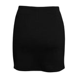 Split Crisscross Tight Skirt